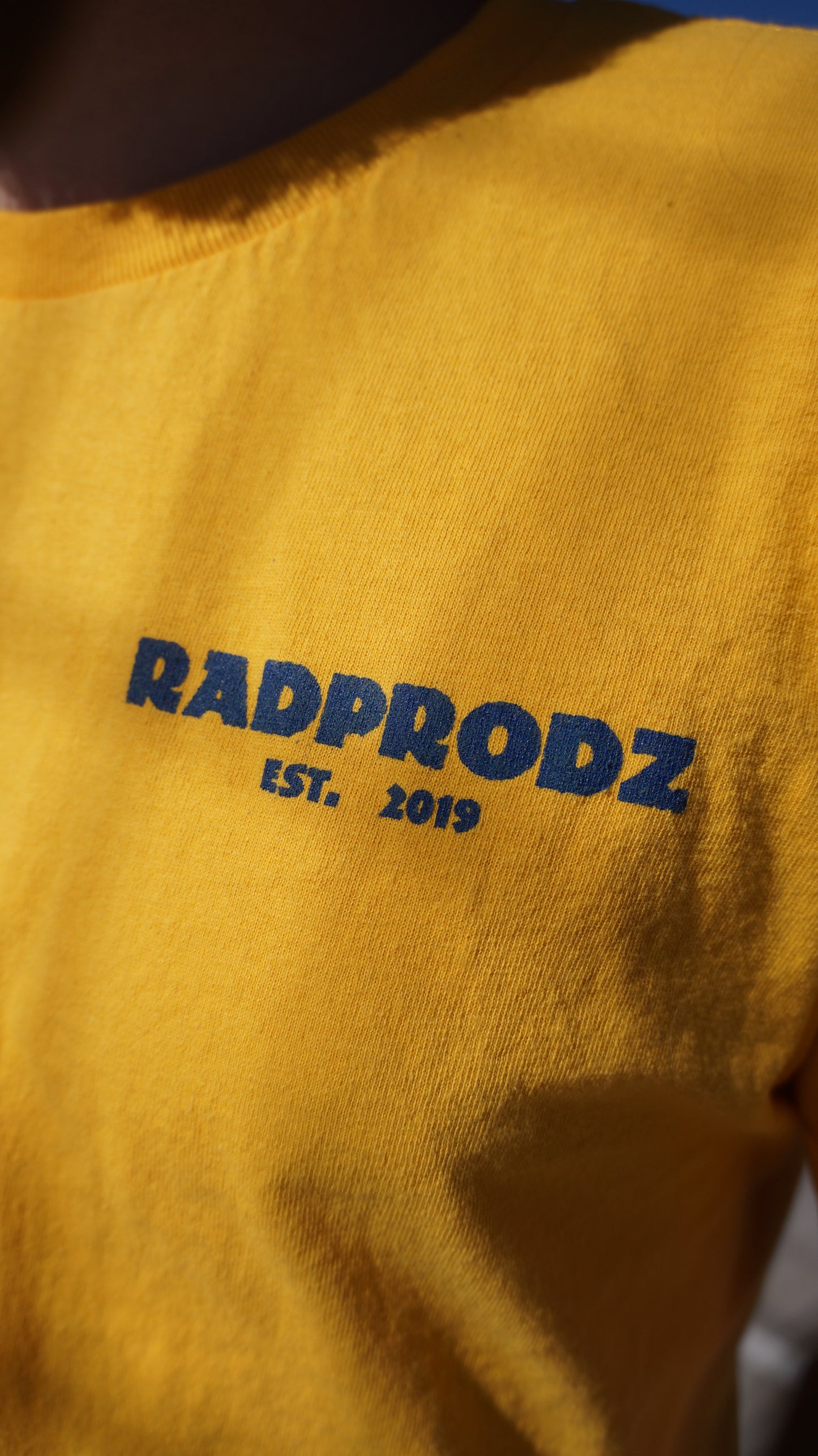 Yellow 80s RadProdz T-Shirt